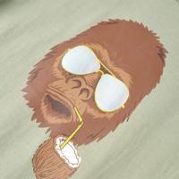 Kindershirt met korte mouwen 104 lichtkakikleurig - thumbnail