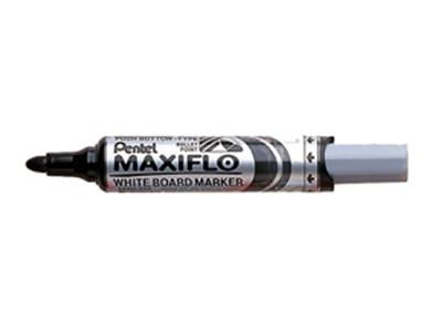 Pentel whiteboardmarker Maxiflo zwart