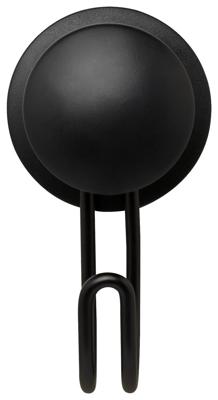 HEMA Handdoekhaak met zuignap zwart (zwart)