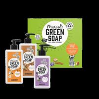 Marcel's Green Soap Giftbox handsoap mix 3 x 250ml 1 Set - thumbnail