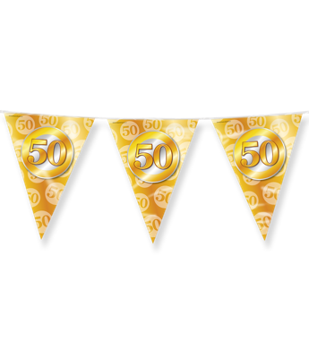 Paperdreams party vlag 50 jaar getrouwd
