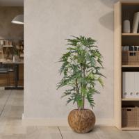 Philodendron Xanadu deluxe kunstboom 140cm - thumbnail