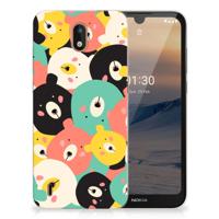 Nokia 1.3 Telefoonhoesje met Naam Bears - thumbnail