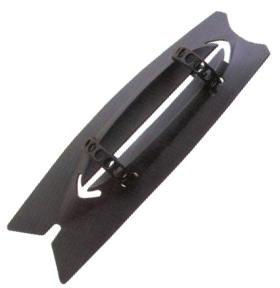 Polisport Voorspatbord mudflap xl 33 cm zwart