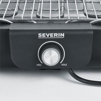 Severin PG8554 Barbecue Zwart - thumbnail