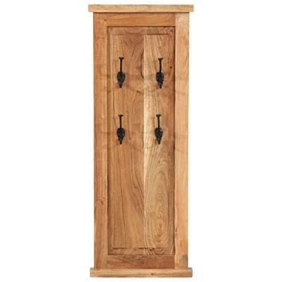 VidaXL Kapstokken 2 st 38x100 cm massief acaciahout