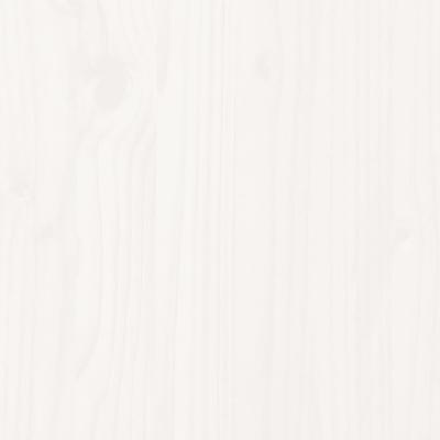 Kinderhoogslaper met gordijnen 80x200 cm massief grenenhout