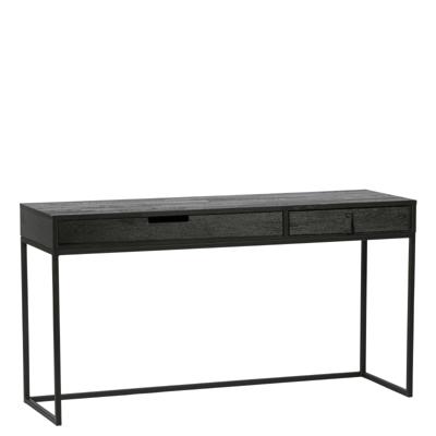 WOOOD Bureau 'Silas' 140 x 44cm, kleur Zwart