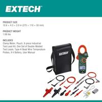 Extech Extech EX840A Stroomtang Digitaal IR-thermometer CAT IV 600 V Weergave (counts): 6000 - thumbnail
