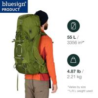 Osprey Aether 55 Backpack Heren Garlic Mustard Green S/M - thumbnail