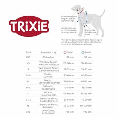 Hondentuigje Trixie Active Premium Groen M/L - thumbnail