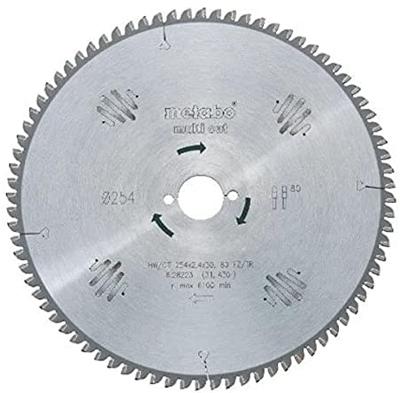 Metabo Accessoires Cirkelzaagblad HW/CT Ø 220x30, 80 FZ/TR - 628084000