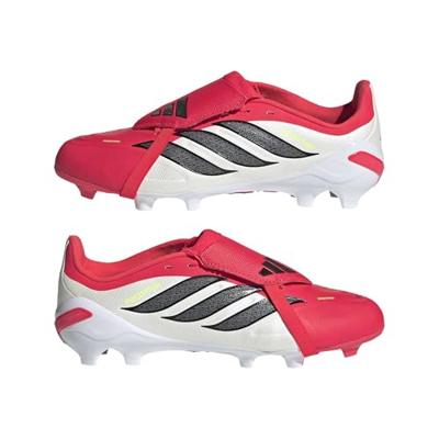adidas Predator League FT Gras Voetbalschoenen (FG) Kids Rood Wit Zwart adidas Predator League FT Gras Voetbalschoenen (FG) Kids Rood Wit Zwart