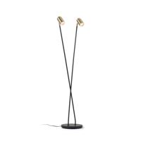 Kave Home Vloerlamp 'Clemence' 2-lamps - thumbnail