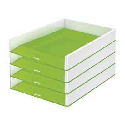 Brievenbak leitz wow a4 wit/groen | 4 stuks Brievenbak leitz wow a4 wit/groen | 4 stuks