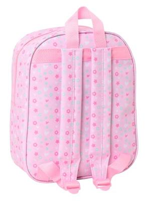 Kinderrugzak Safta Roze 22 x 27 x 10 cm 3D