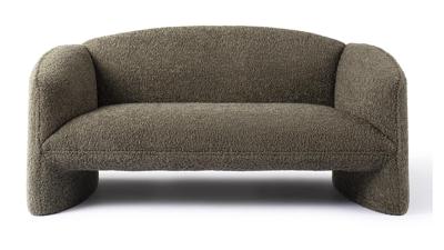 Jesper Home 2-zits Bank 'Nachii' Teddy, kleur Moss