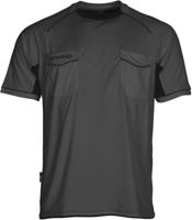 Stanno 429001 Bergamo Referee Shirt k.m. - Grijs - L - thumbnail