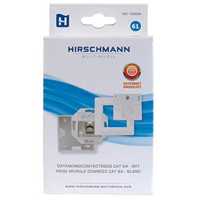Hirschmann hirsch data wandcontactdoos 1x - thumbnail
