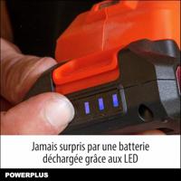 Batteria e caricabatterie - Dual Power - POWDP90640 - Batteria e caricabatterie 2.5Ah/5.0Ah 2x20V - Utensili fai da te a batteria - thumbnail