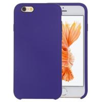Pure Color Liquid Silicone + PC Shockproof Defender Case For iPhone SE 2020 & 8 & 7(Dark Purple) - thumbnail
