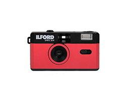 Ilford Sprite 35-II Kamera rood & zwart