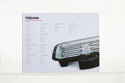 Elektrische Barbecue Tristar BQ2813 2000W 2000 W - thumbnail