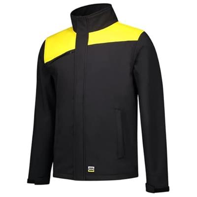 Tricorp softshell jas - Naden - bicolor - donkergrijs/legergroen - L - 402021