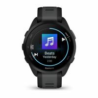Smartwatch GARMIN Forerunner 165 Music Zwart Grijs Zilverkleurig 1,2" 43 mm - thumbnail