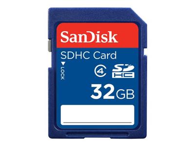 SanDisk SDSDB-032G SDHC-kaart 32 GB Class 4 SanDisk SDSDB-032G SDHC-kaart 32 GB Class 4