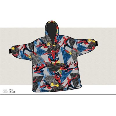 SpiderMan Hoodie Fleece deken, 7 - 14 jaar