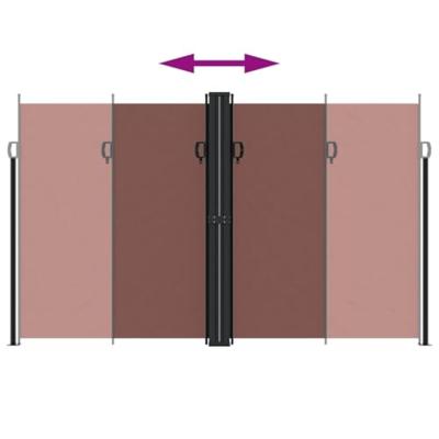 Windscherm uittrekbaar 200x600 cm bruin Windscherm uittrekbaar 200x600 cm bruin