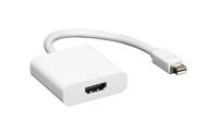 ATEN Mini DisplayPort Kabel Mini-DisplayPort Male - HDMI-Uitgang 0.15 m Wit - thumbnail