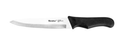 Metaltex Basic Line Kookmes 28 cm Zwart/RVS