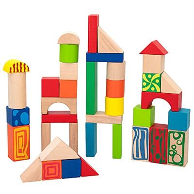 Boot met Bouwblokken Colorbaby (50 pcs)