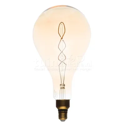 LED Filamentlamp Retro Goud Dimbaar Ø16cm LED Filamentlamp Retro Goud Dimbaar Ø16cm