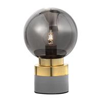 Lyora TafellampjeJuliet grijs met goud - 9010264 - thumbnail