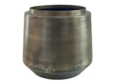 Indigo Pot Vintage Gold D46 H41 Indigo Pot Vintage Gold D46 H41