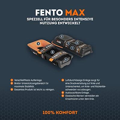 FENTO Vervangend elastiek voor kniebeschermers FENTO MAX & FENTO 400 - E280401 - thumbnail