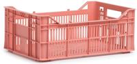Gerecyclede fietskrat Urban Proof Helsinki 7 liter - warm roze - thumbnail