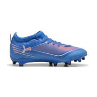 PUMA Ultra 6 Match Gras / Kunstgras Voetbalschoenen (MG) Kids Blauw Wit Felrood - thumbnail