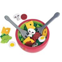 Houten Saladeset in Kom - thumbnail