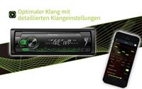Pioneer MVH-S120UBG - Autoradio enkeldin Zwart/Groen - thumbnail