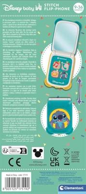 Clementoni Baby Stitch fliptelefoon - thumbnail