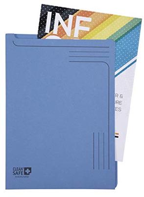 Insteekmap exacompta lmodel cleansafe blauw Insteekmap exacompta lmodel cleansafe blauw