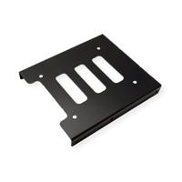 ROLINE montage adapter, 3,5 inch frame voor 1x 2,5 HDD/SSD, metaal, zwart - thumbnail