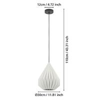 Eglo Japandi hanglampMinting Ø 31cm - 43932 - thumbnail