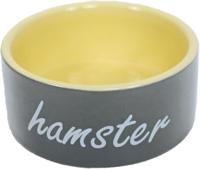 Boon Hamster Voerbak Steen Grijs Ø8cm - thumbnail