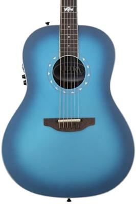 Ovation Pro Series Ultra 1516DTD-G Dusk Till Dawn elektrisch-akoestische gitaar met soft case