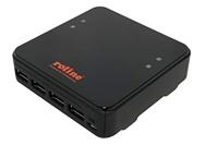 ROLINE USB 3.2 Gen 1 Switch, 4 PC's, 4x USB 3.2 Gen 1 poort - thumbnail